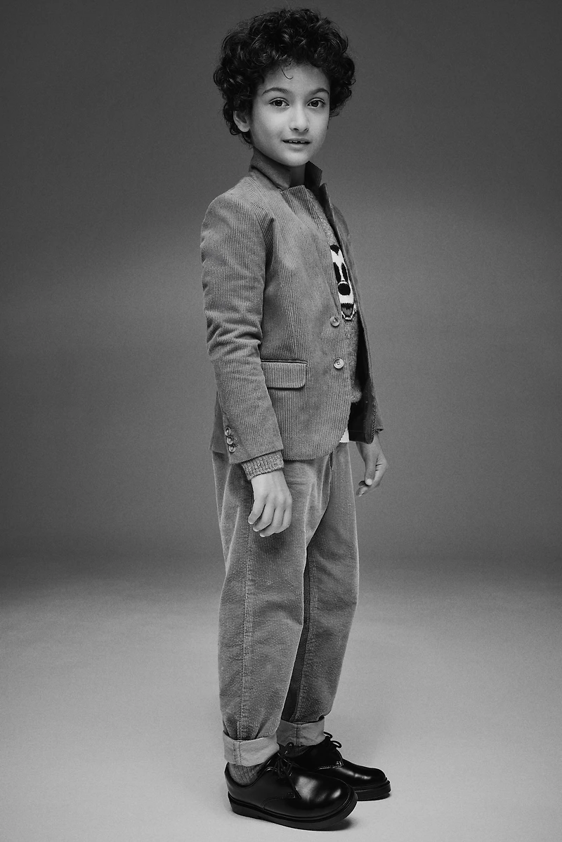 Pantalon en coutil velours côtelé