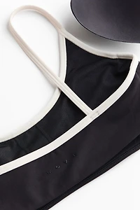 Padded Sports Crop Top with SoftMove™