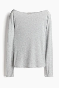 Boat-Neck Top