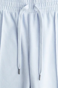 Pantalon de jogging large en velours