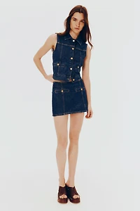 Denim Skort