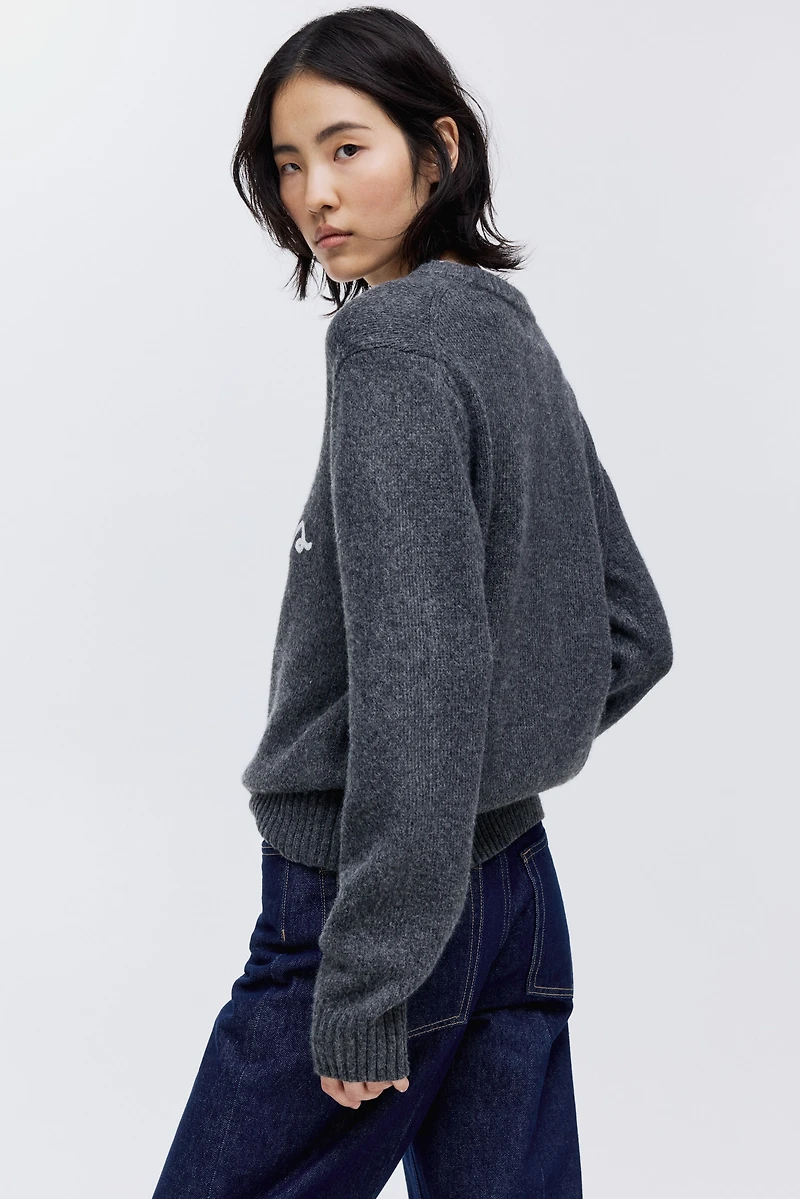 Chandail à motif jacquard