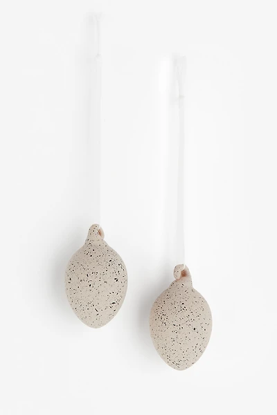 Lot de 2 décorations à motif