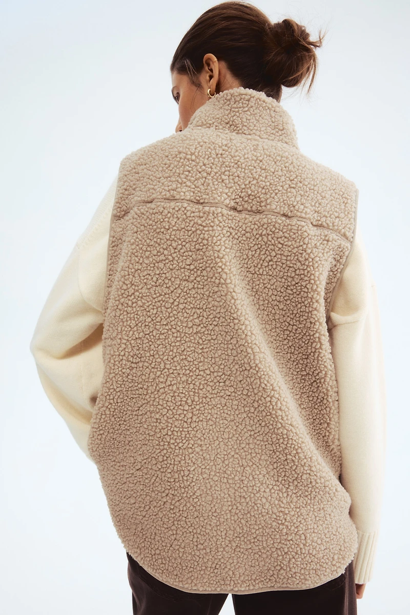 MAMA Before & After Babywearing Teddy Fleece Vest