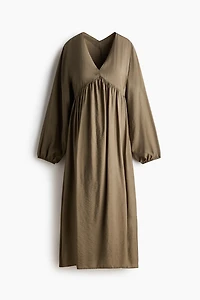 Robe d'allaitement MAMA en viscose mélangée