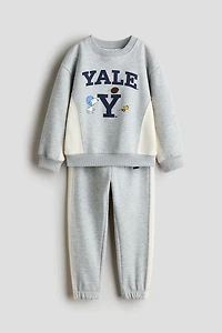 2-Piece Printed Sweatsuit