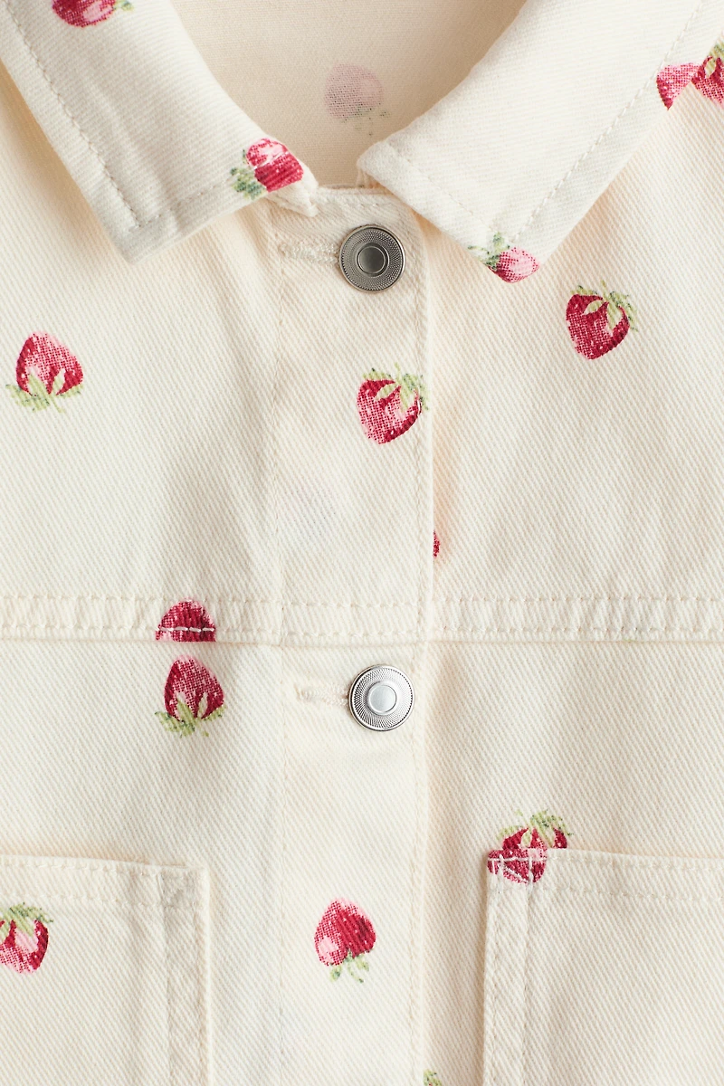 Patterned Twill Jacket