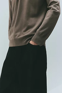 Polo coupe classique en fin tricot
