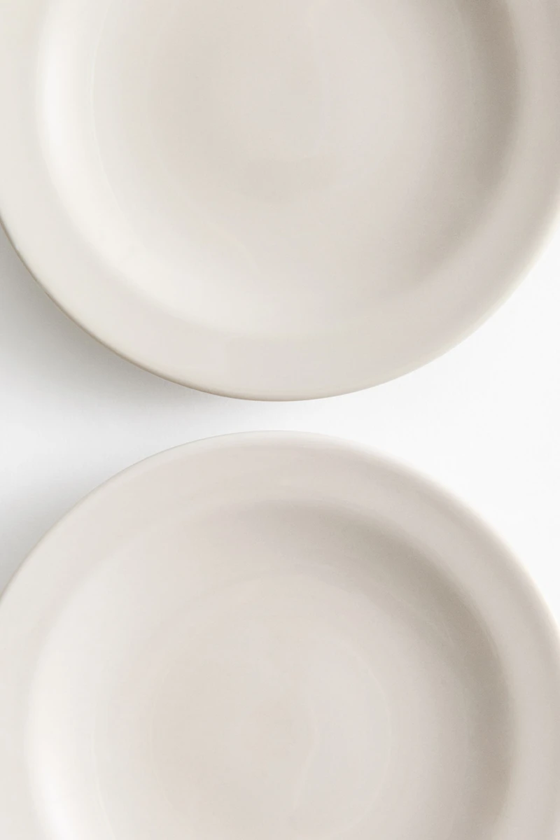 2-Pack Porcelain Side Plates
