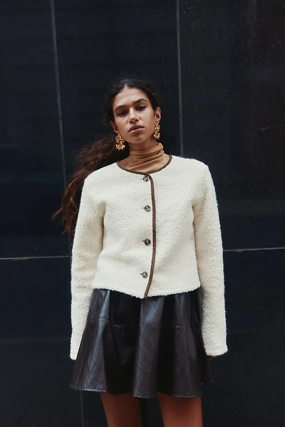 Teddy Fleece Cardigan