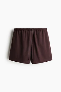 Cotton Shorts with Drawstring