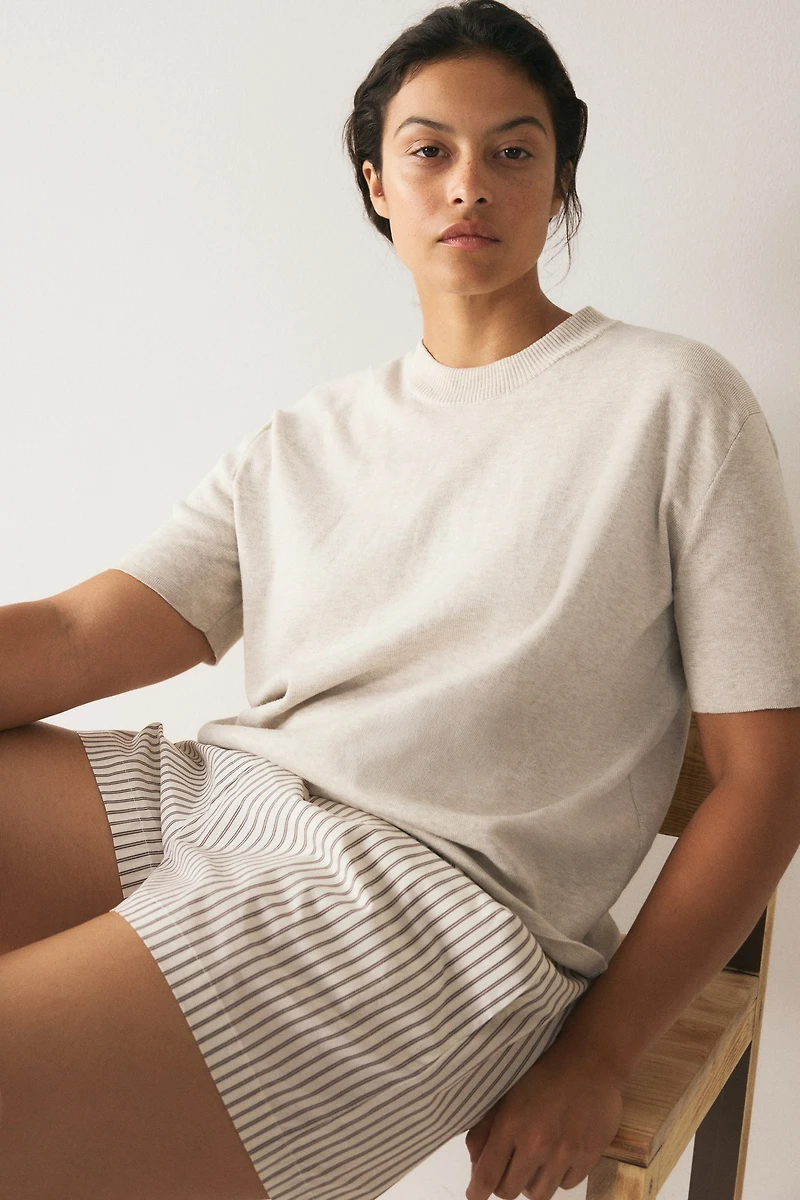Fine-Knit Top