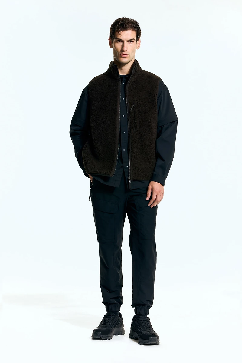 Veste sans manches classique en polar