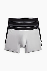 3-pack Mid-Length Boxer Briefs with Lycra®