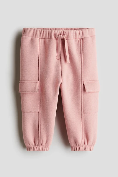Pantalon de jogging cargo à l'intérieur brossé