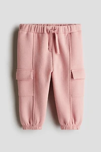 Brushed-Inside Cargo Joggers