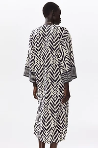 Tie-Belt Tunic Dress