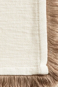 Fringe-Trimmed Bedspread