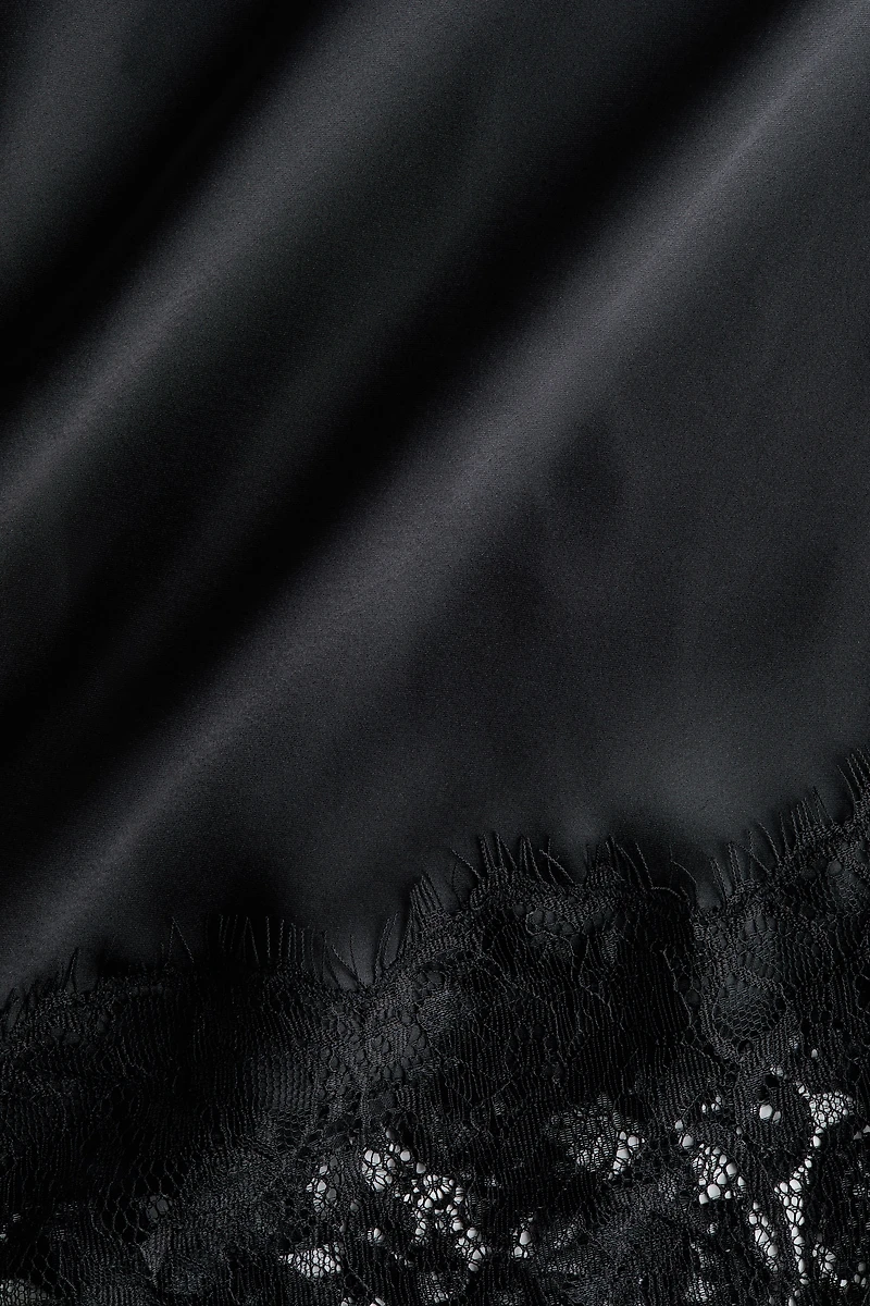 Satin Halterneck Dress