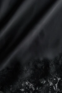 Satin Halterneck Dress