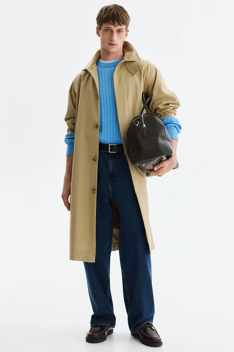 Chandail classique en tricot torsadé