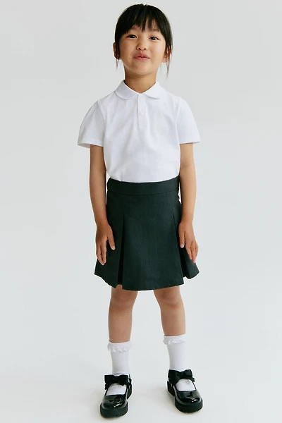 Lot de 2 jupes scolaires plissées