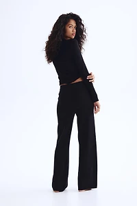 Fine-Knit Pants
