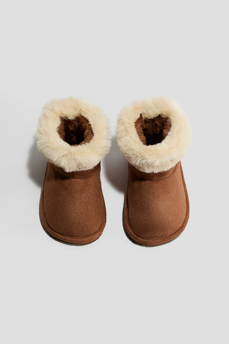 Fluffy-Lined Boots