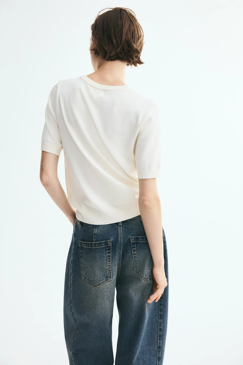 Fine-Knit Top