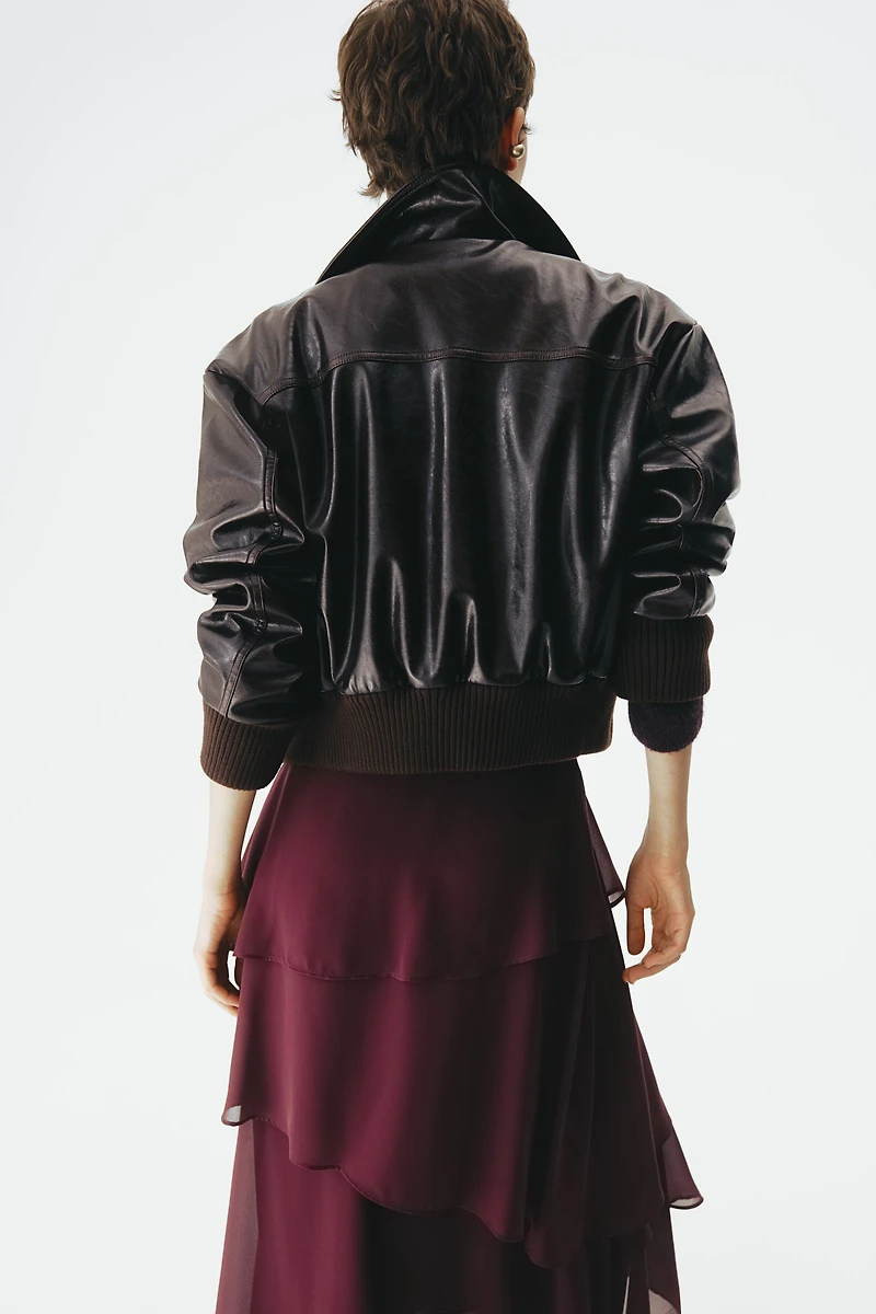 Tiered Chiffon Skirt