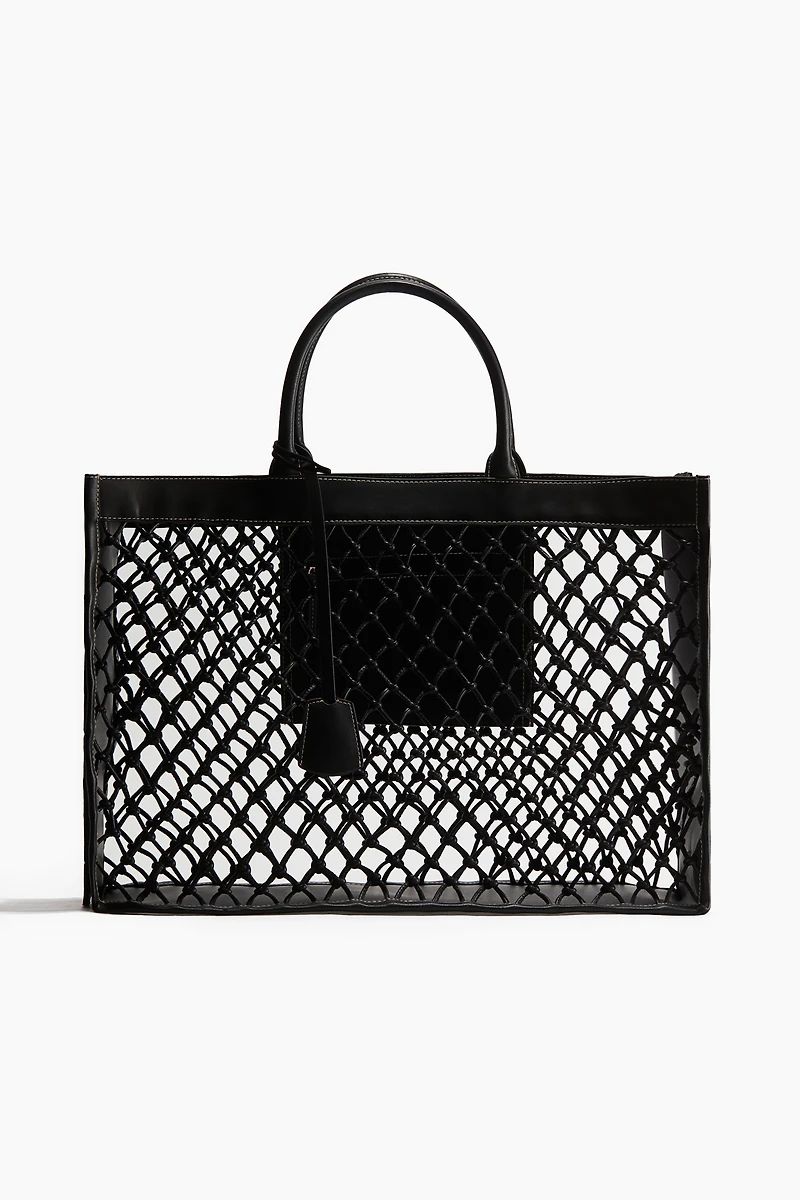 Cabas au design noué