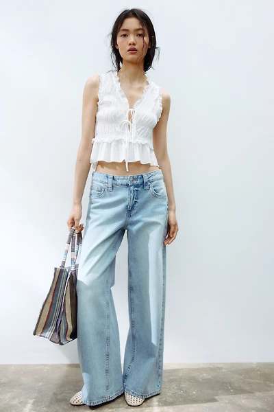 Baggy Wide Low Waist Jeans