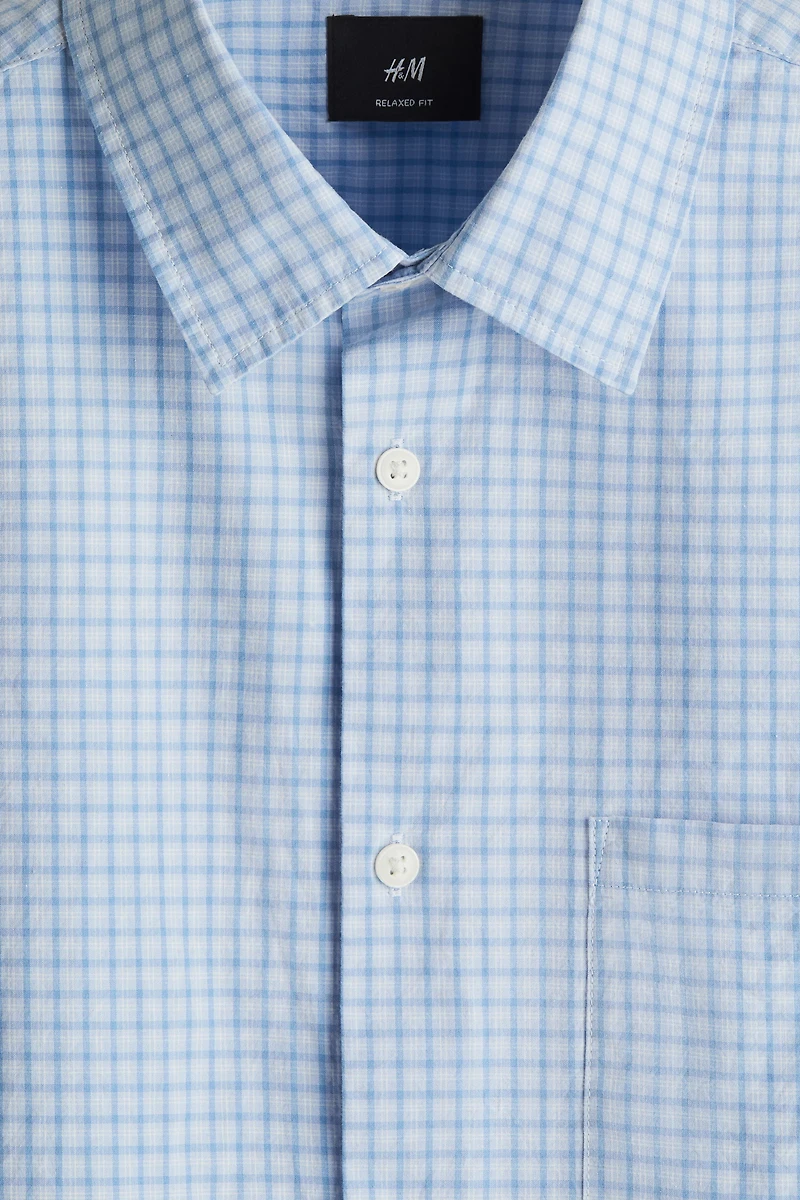 Chemise décontractée à manches courtes