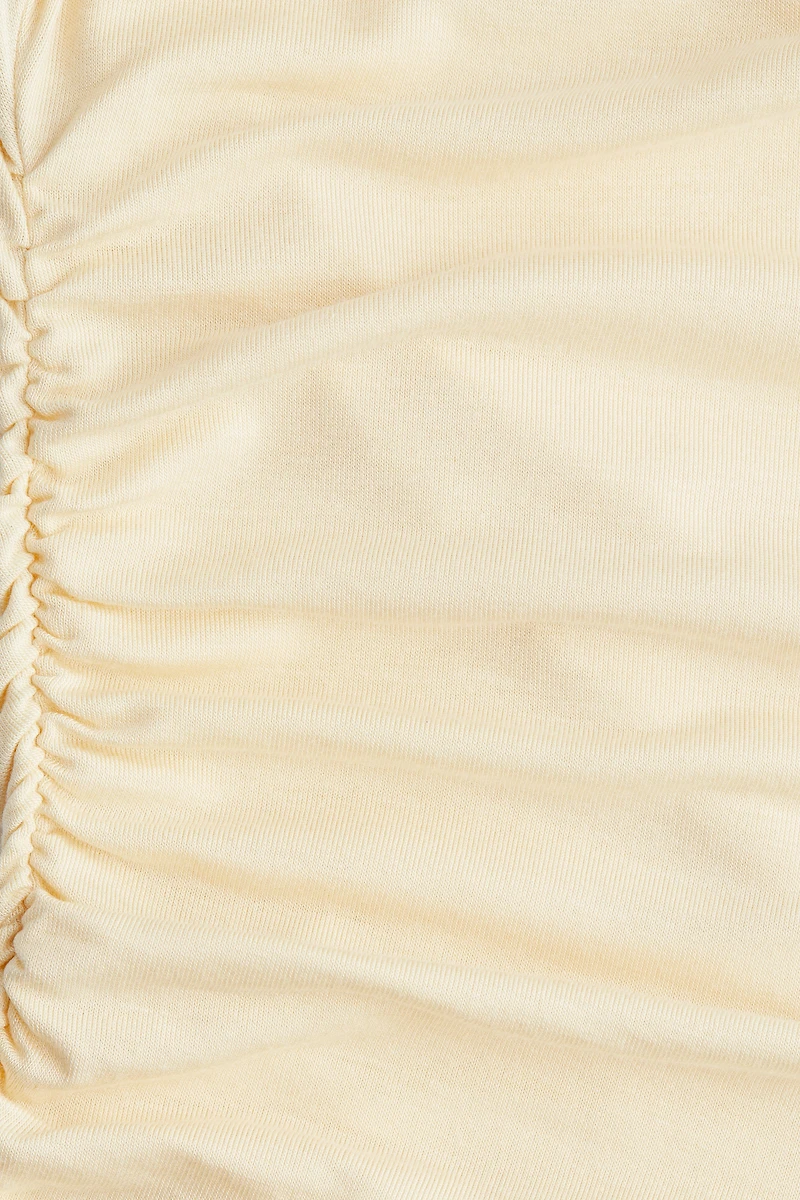 Draped One-Shoulder Top