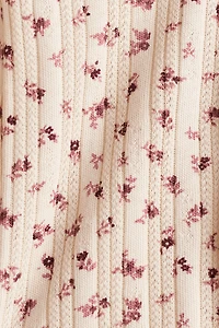 Combinaison en pointelle de coton