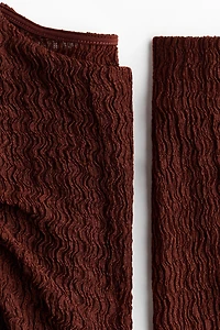 MAMA 2-Piece Textured Jersey Set