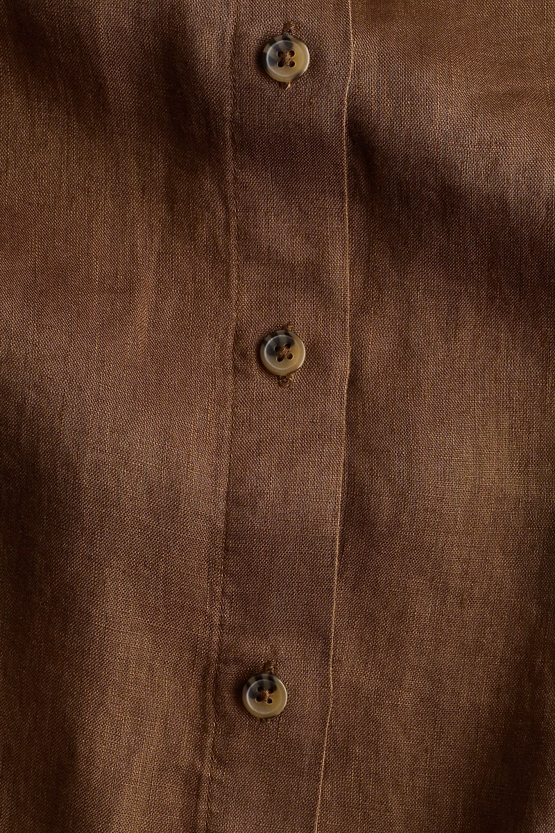 Oversized Linen Shirt