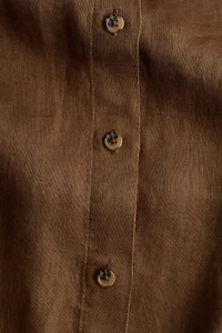 Oversized Linen Shirt