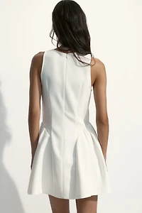 Dress with Flared Skirt