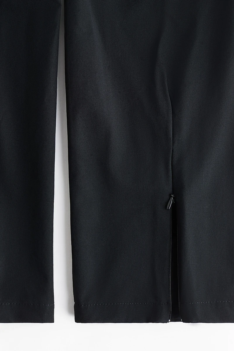 Barrel-Leg Convertible Pants