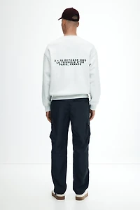 Pantalon cargo décontracté en nylon