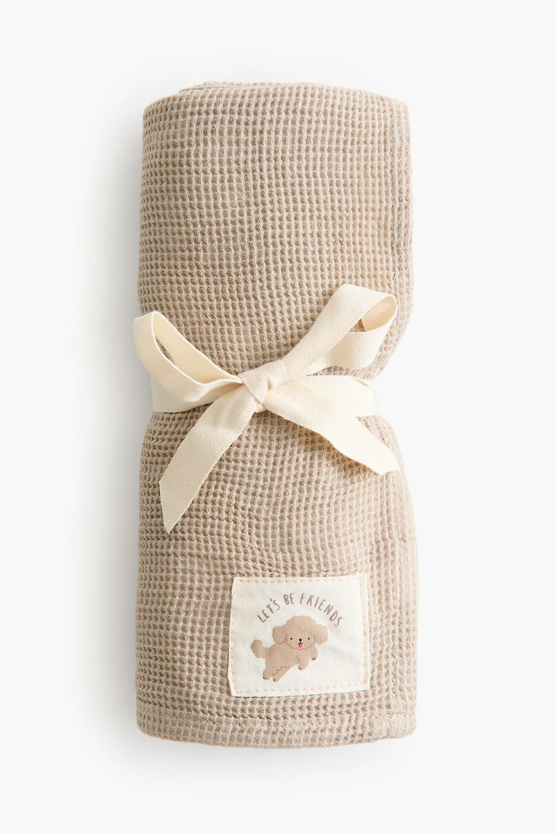 Waffled Baby Blanket