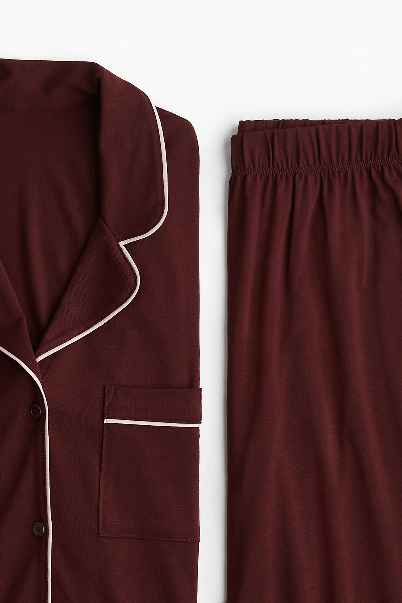 Viscose-Blend Pajamas