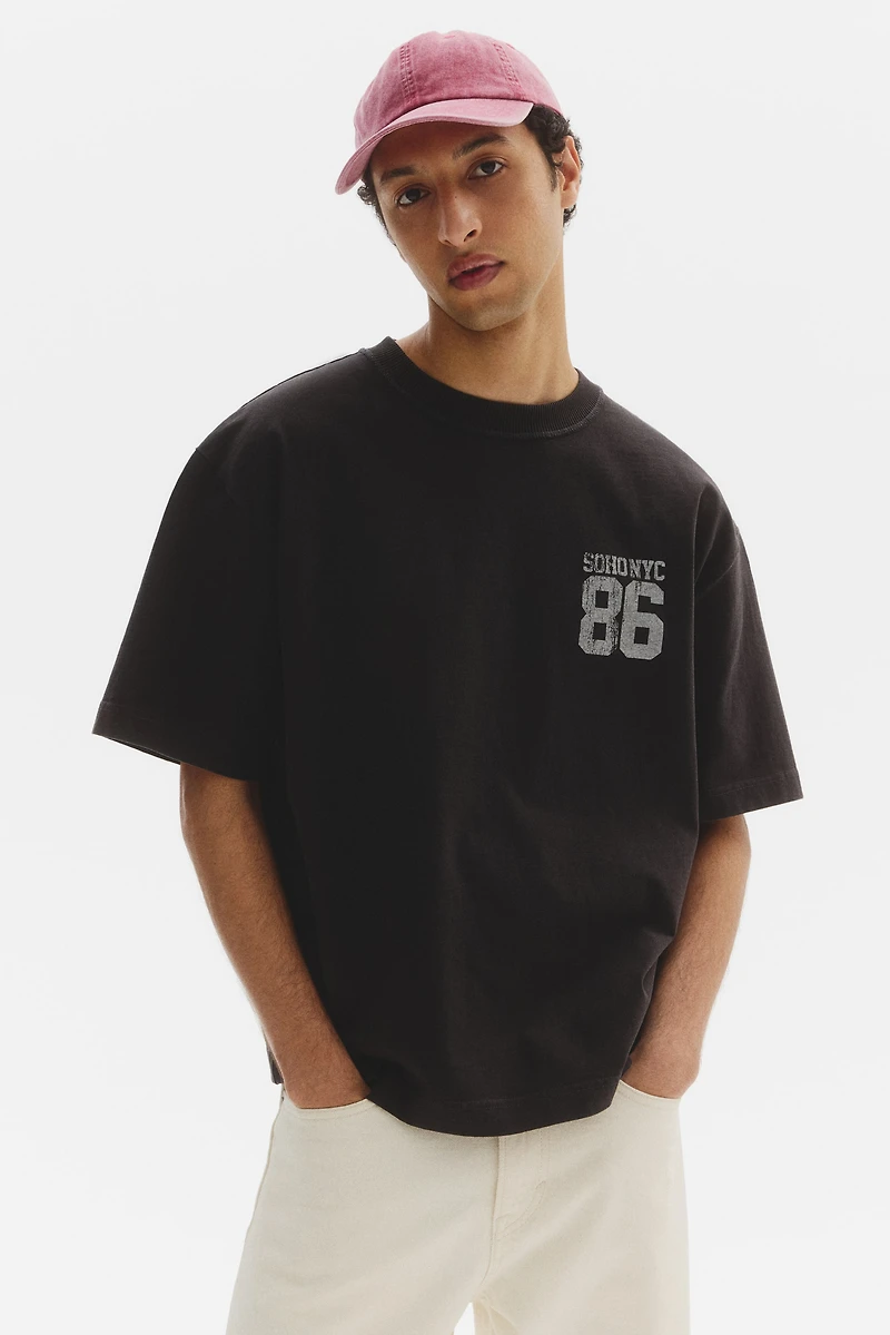 Loose-Fit Printed T-Shirt