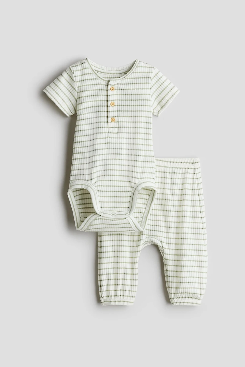 Ensemble 2 pièces en jersey de coton