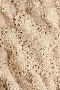 Crochet-Look Halterneck Top