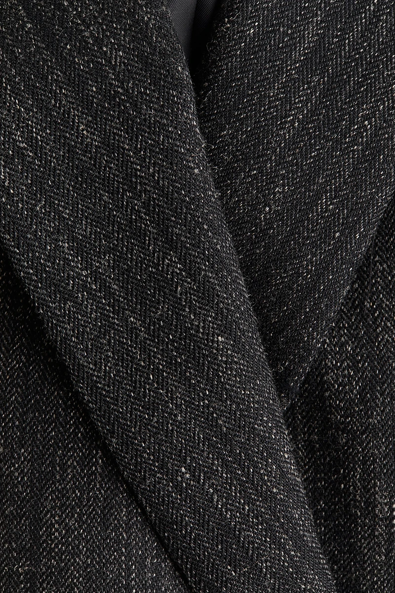 Blazer à double boutonnage en laine mélangée