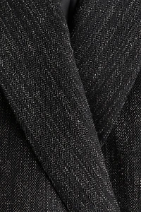 Blazer à double boutonnage en laine mélangée