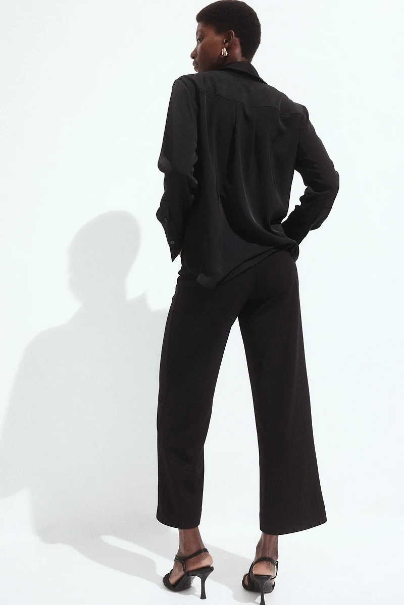 MAMA Ankle-Length Interlock Pants