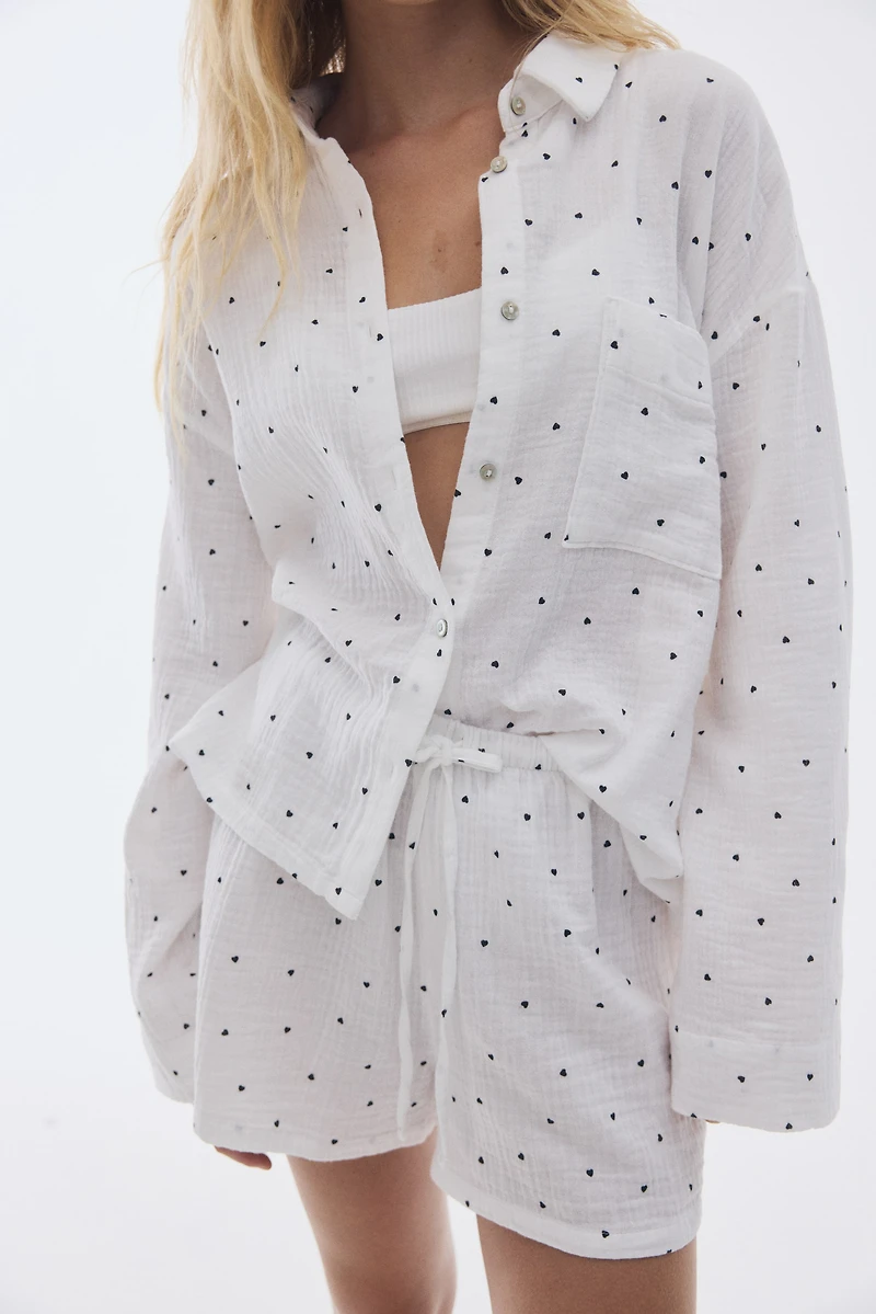 Chemise et short de pyjama